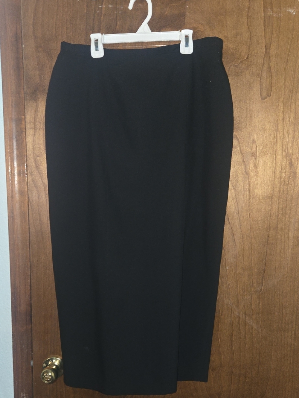 Kathie Lee Collection Black Pencil Skirt